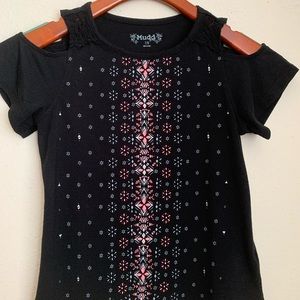 Girl’s Mudd Cold Shoulder T-Shirt Size 7/8